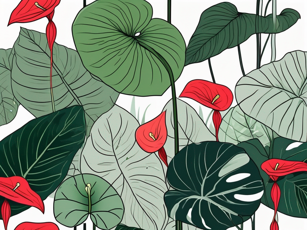 Exploring the Natural Habitat of Anthurium: Anthurium in the Wild