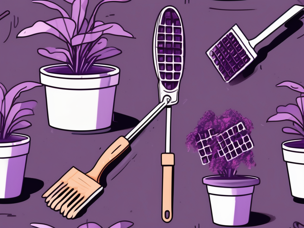 A Guide to Repotting the Purple Waffle Plant