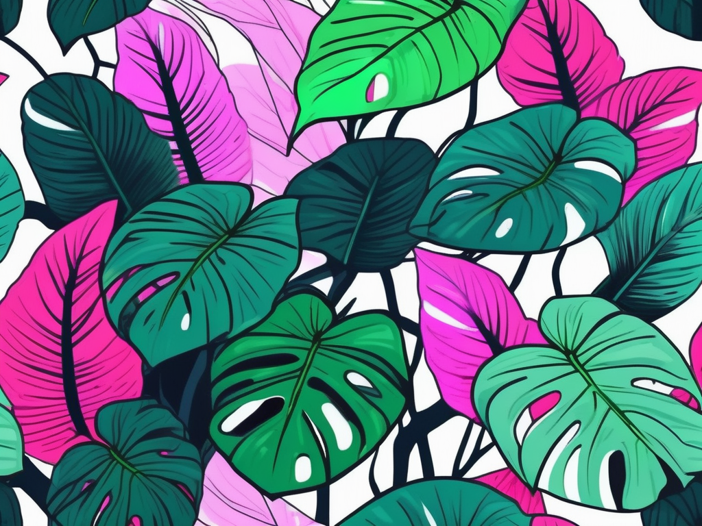 Exploring the Natural Habitat of Neon Pothos: A Glimpse into the Wild