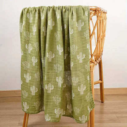 Cactus Swaddle Blanket