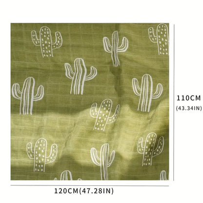 Cactus Swaddle Blanket