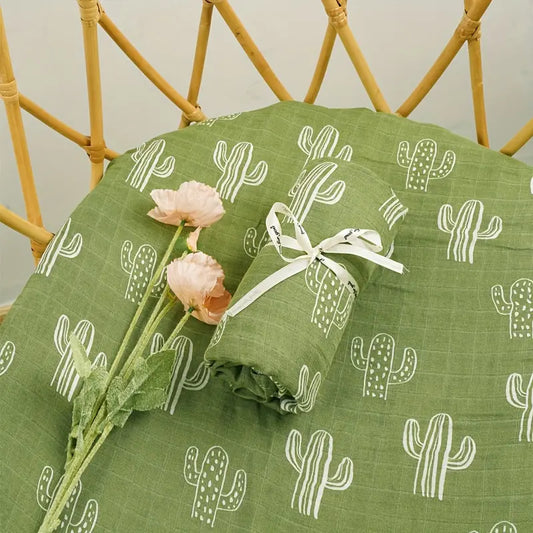 Cactus Swaddle Blanket