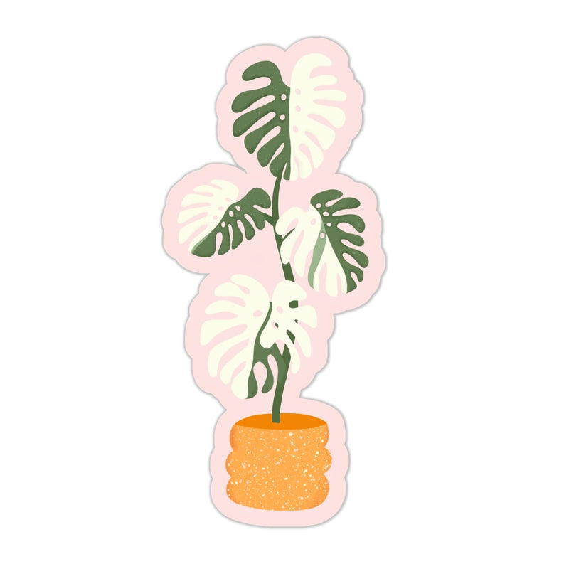 Monstera Plant Sticker